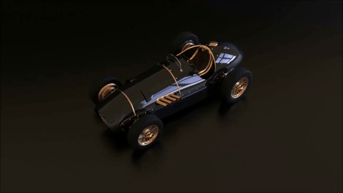 design 3D CG automotive   FERRARI car turntable modeling rendering art direction 