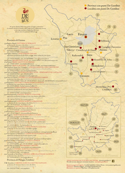 map wine graphic project