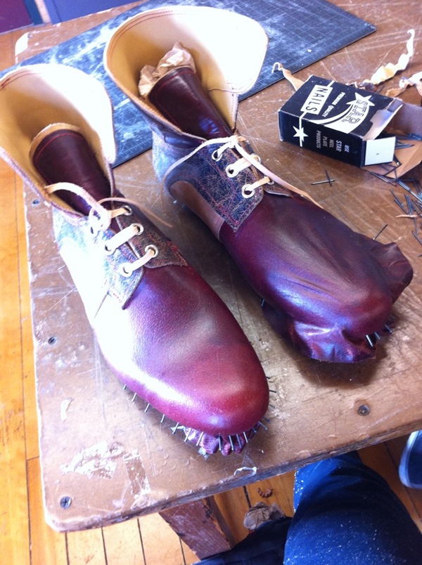 Shoe making on Behance