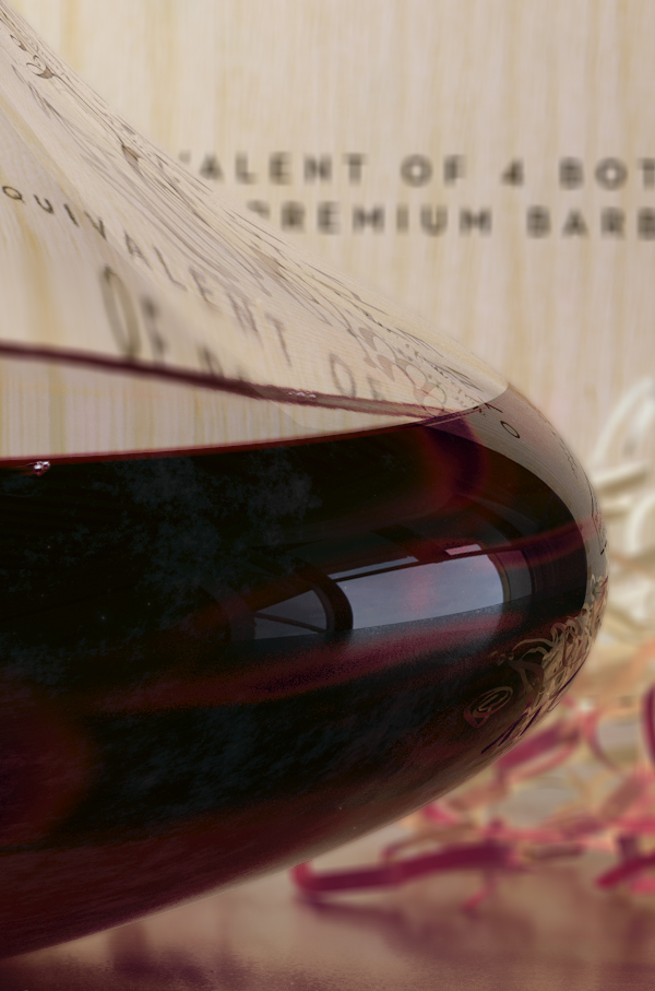 CGI 3D wine beverages alcohol drinks photorealistic rendering 3D Wine Packaging 3D Wine CG Wine Glasses