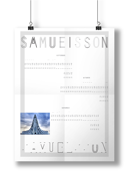 calendar architects graphic buildings posters logos hosokai samuelsson Grimshaw