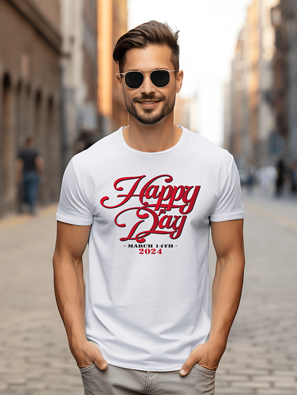 Happy Pi Day T-shirt Design