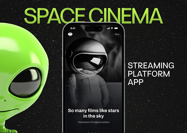 Space Cinema - Streaming Platform App