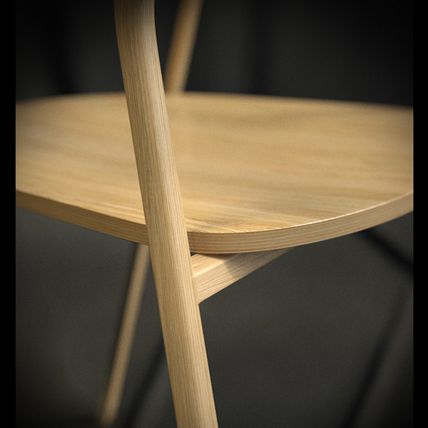Splinter chair by Nendo