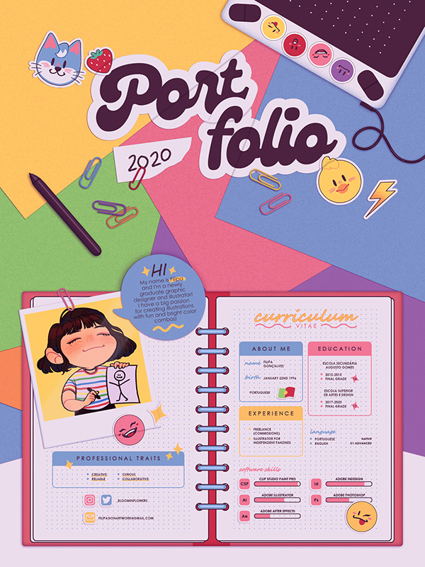 PORTFOLIO 2020 - Illustration and Graphic Design