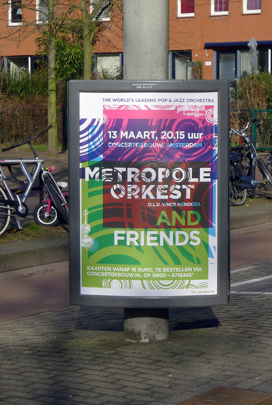 metropole orkest  identity  typography  me studio  amsterdam  posters