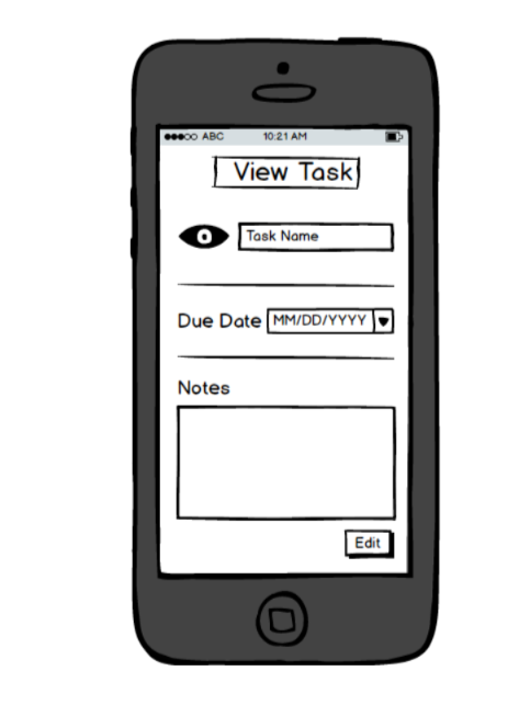 balsamiq wireframe prototype Mobile app