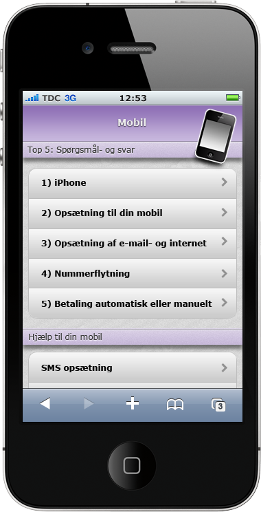 iphone app OiSTER webapp mobile Web