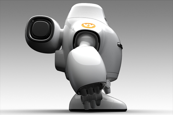 robot Character model 3D CG concept digital ID Alias Hypershot Autodesk Bunkspeed robo mecha mech rendering photo modeling
