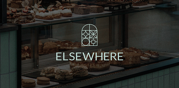 Elsewhere. Visual identity and packaging for cafe