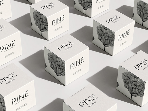 Pine Candles Brand Identity