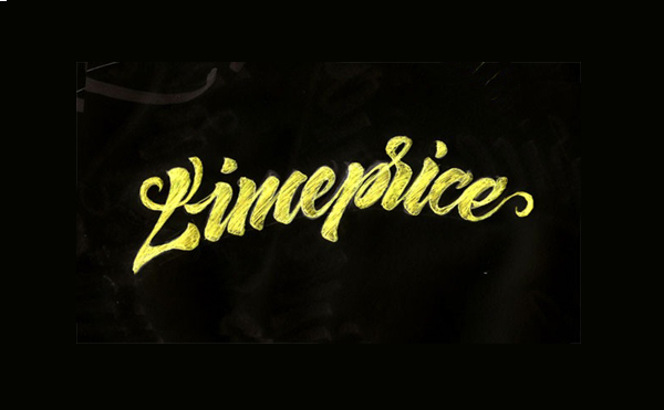 Logotype logo limeprice lettering lime