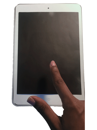 book design Case Study Dissertation gestures Haptics mudras touch touchscreens
