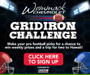 Gridiron Challenge Wommack Chevrolet football