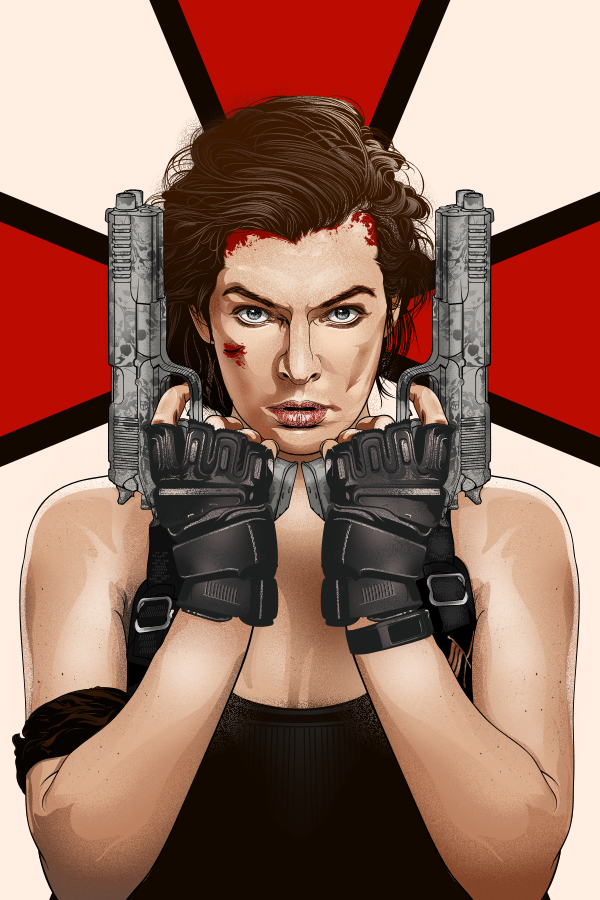 residentevil Videogames Film   ILLUSTRATION  Alternativeposter