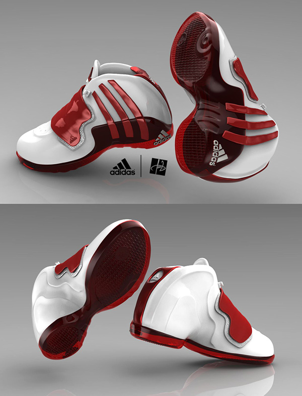 Adidas basketball shoe designs on Behance