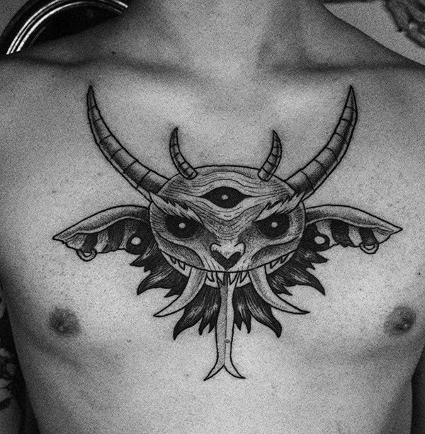 dark Drawing  tattoo Tattooart tattoodesign  