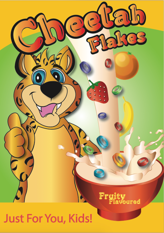 cereal packaging two flavours posters