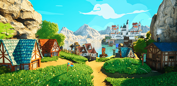 Unreal Engine "Dragon Village" II Stylized Environment