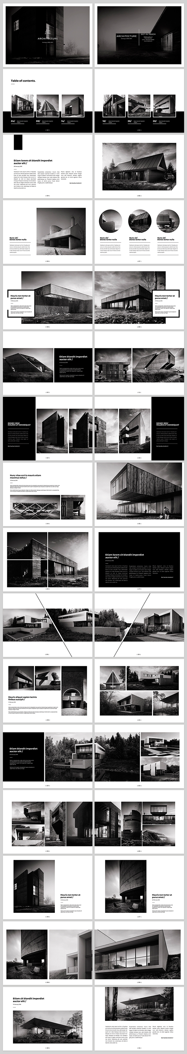 Architecture Landscape Brochure