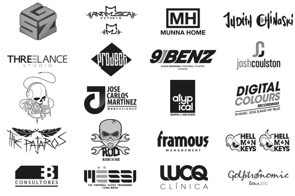 logos Alex Bailon  branding