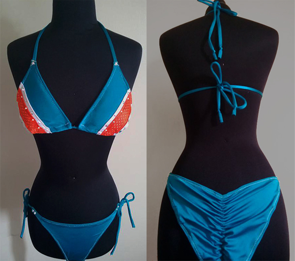 swimwear bikini handmade Unique Original pattern drafting designing Creative Design Work  portfolio