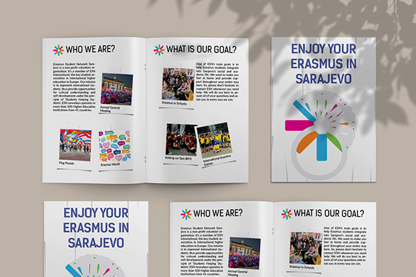 Brochure for Erasmus Student Network
