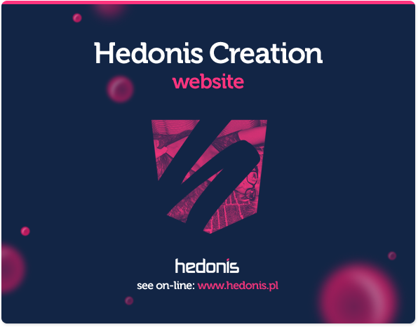hedonis hedonis creation Webdesign Web logo portfolio showcase