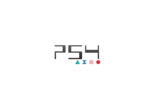 playstation 4 playstation Ps4 logo design graphic