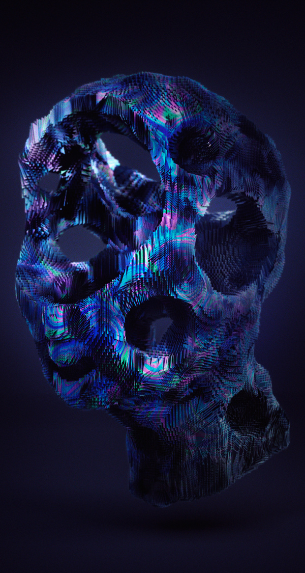 Adobe Portfolio Quantified Self procedural art 3d print mcluhan voxel fractal Cyberdelic cyberculture digital sculpture media installation new media