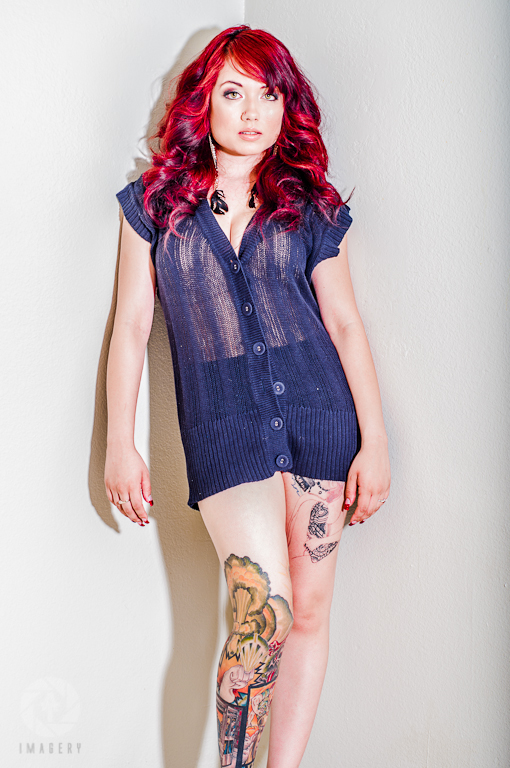 broken down beauty red head redhead suicide girl adrianna sessions model