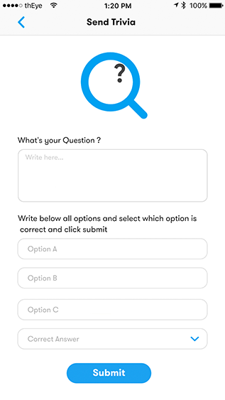 app game mobile Quiz Game Trivzia