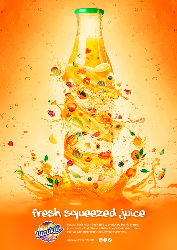 Barakat Fresh Juice on Behance