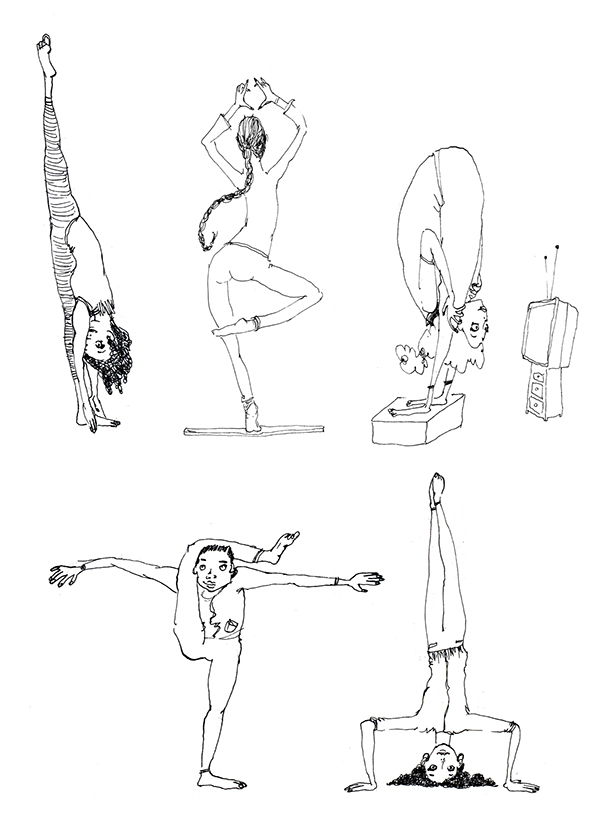 Fitness illustrations on Behance
