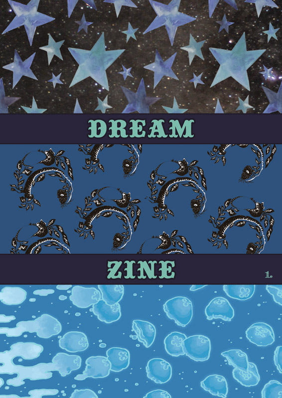 Zine  magazine self publishing Selfpublishing publishing   dream dreams journal editorial illustrations drawings Paintings stars Onion Earring