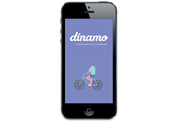 dinamo Icon smartphone Web Bicycle cyclist Cycling app