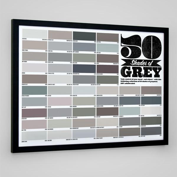 :: Poster 50 of Behance Grey Shades
