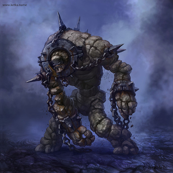 Golems - Concept art by Ketka