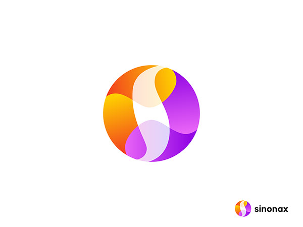 synonax logo design, Abstract S, Modern logo
