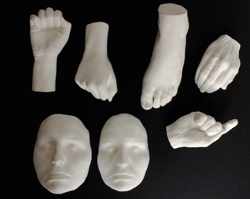 clay armature figure Life Sized plaster casting soap molds