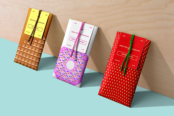Rocky Mtn Chocolate Rebrand, Packaging and Store Design