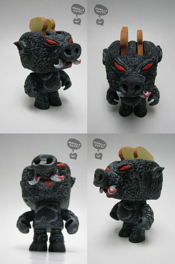 ghost demon toys art toys Urban toys horror Sculpt myth Urban Legend indonesia traditional evil custom toys Custom art