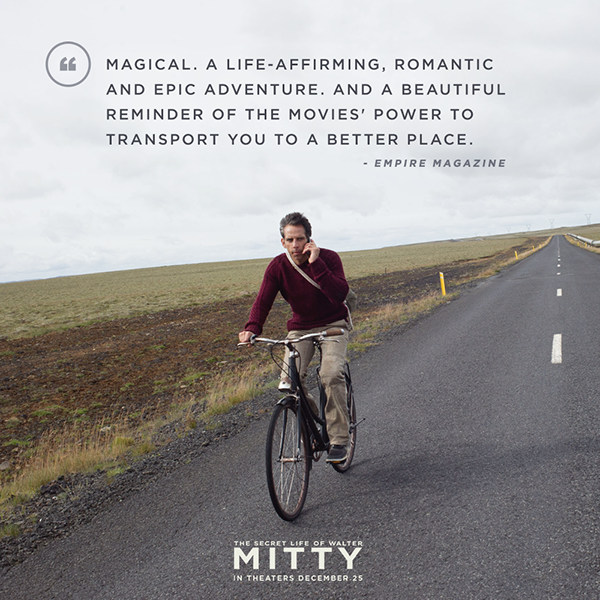 The Secret Life Of Walter Mitty On Behance