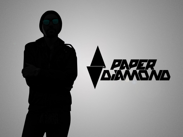 Paper Diamond Alex Botwin identity logo Lifter Baron custom type bold