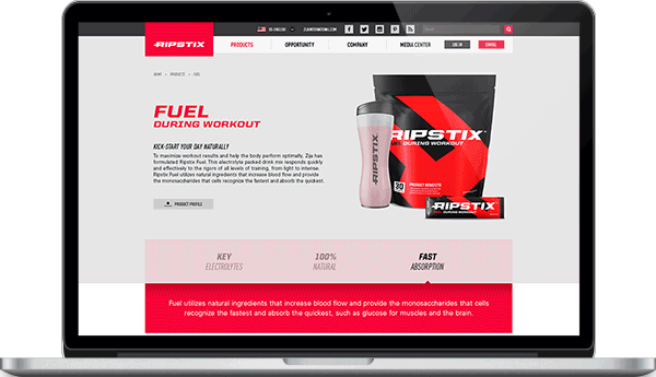 Ripstix fitness supplements zija life unlimited workout Responsive Parallax Scrolling