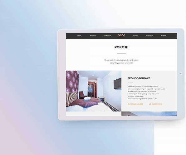 Web Design & UI/UX: New Wave Hotel & Spa