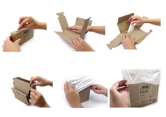 sustainable packaging Sustainable Hefty environmental design recyclable minimalist design Consumer Items product redesign