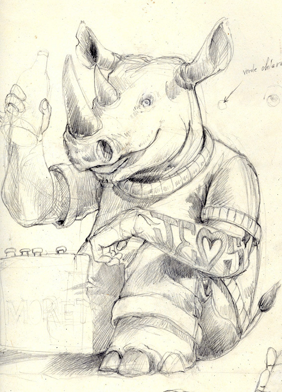 Rhino sketch Manifactory