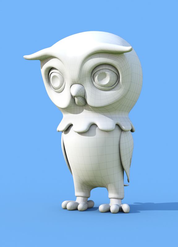owl  city  shroomzee  cartoon  Character Design  3d  Illustration  theodoru city shroomzee cartoon 3D theodoru