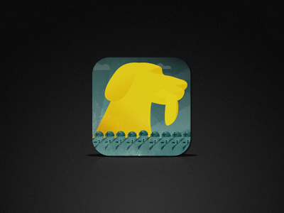 iphone game iPad dog cartoon Icon ios